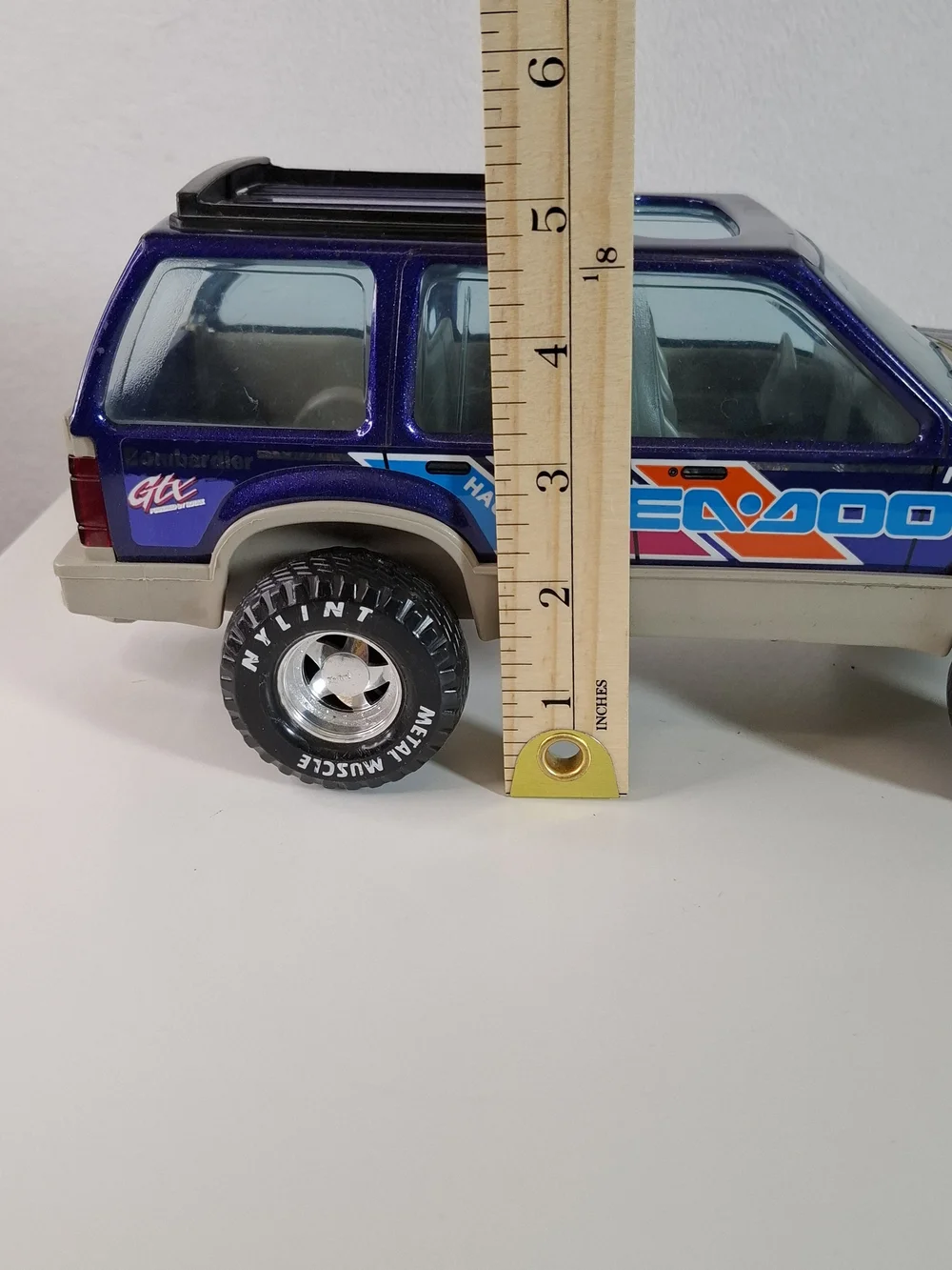 Nylint Vintage Sea-Doo Purple Toy SUV Hauler